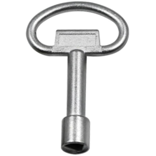 8mm Triangular Key Wrench for Electrical Cabinet Elevator Water Meter Valve
